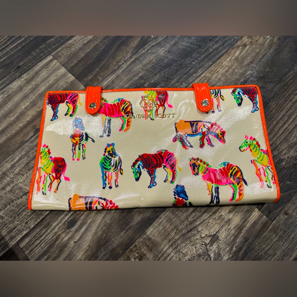 Kendra Scott Large Zebra Travel Case(The Jet Set) jewelers Organizer